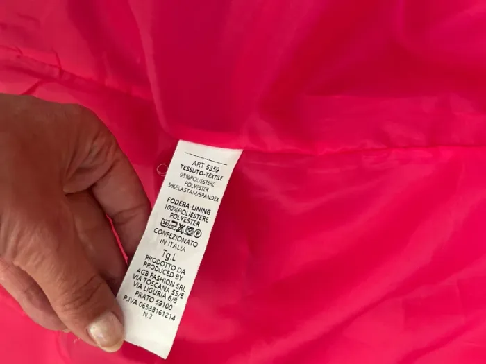 Josefine veste, blazer, rose, vif, taille L/40 fuchia - photo numéro 7