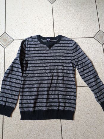 Pull rayé Kiabi 10 ans