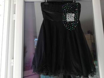 Robe de soirée noire L