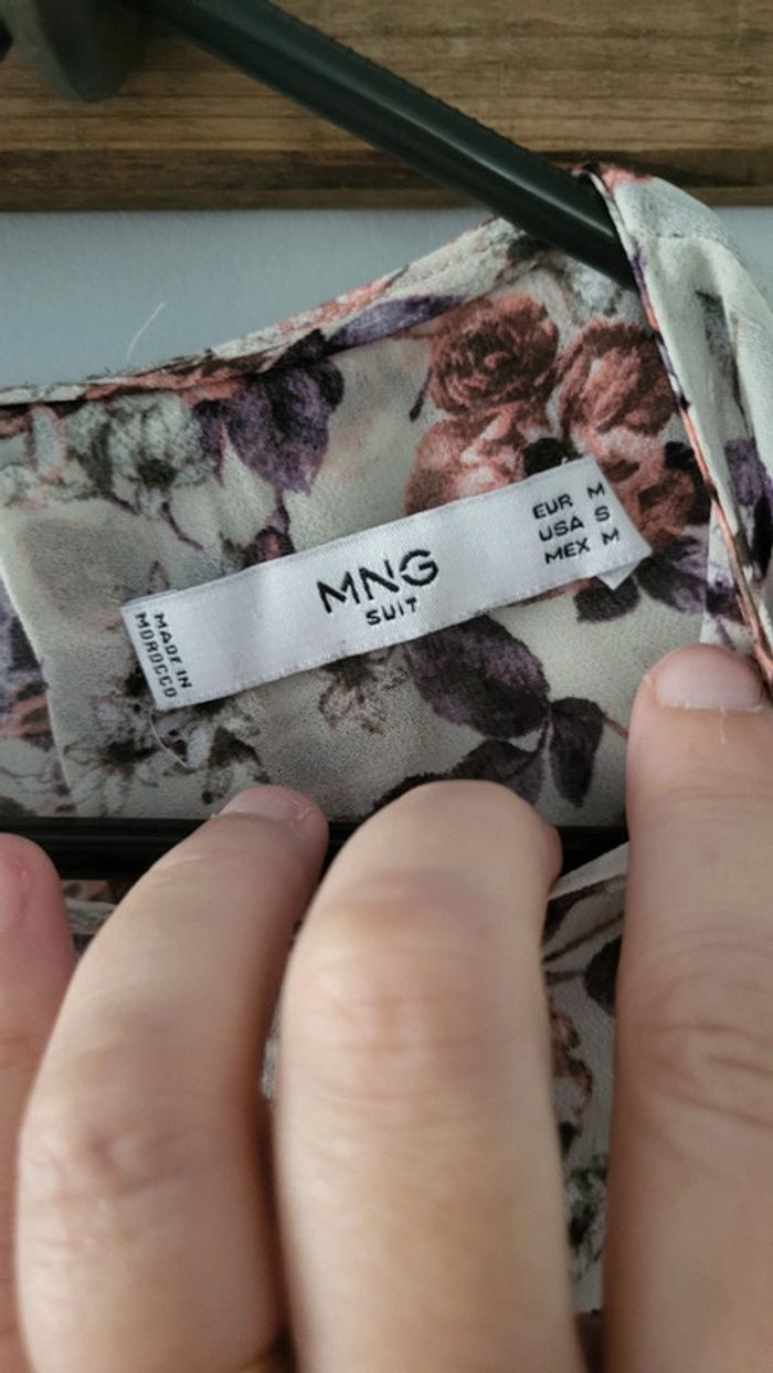 Mango blouse fleurie M 38 - photo numéro 3