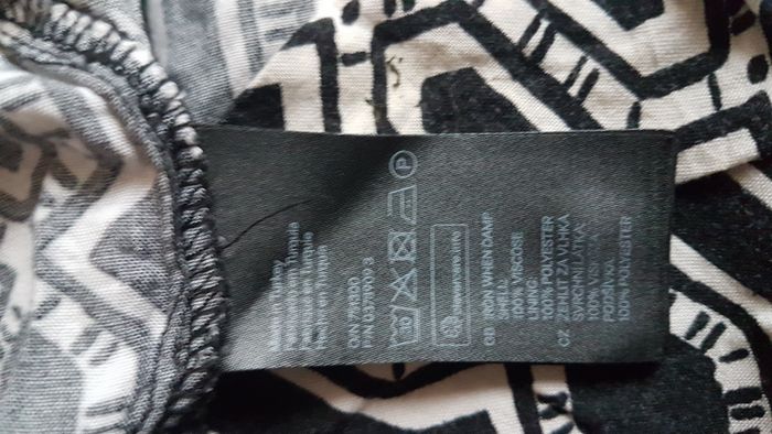 Robe été femme 44 noire et blanche H&M - photo numéro 4