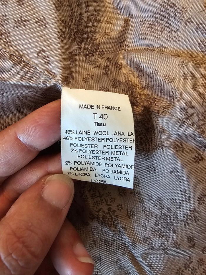 Veste blazer Caroll Taille 40 - photo numéro 3