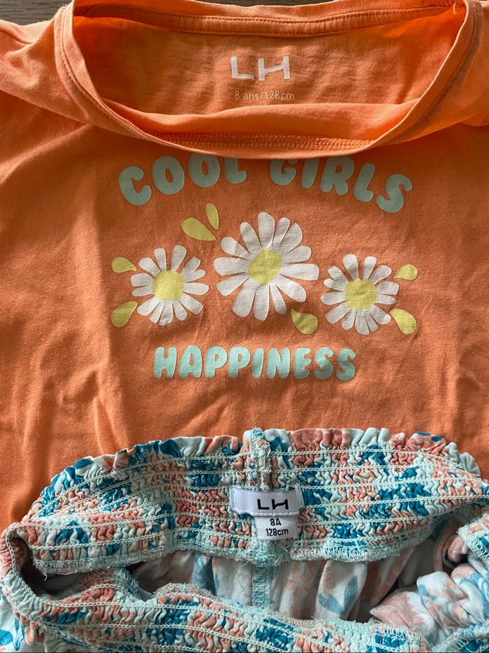 Ensemble fille 8 ans printemps été - photo numéro 2