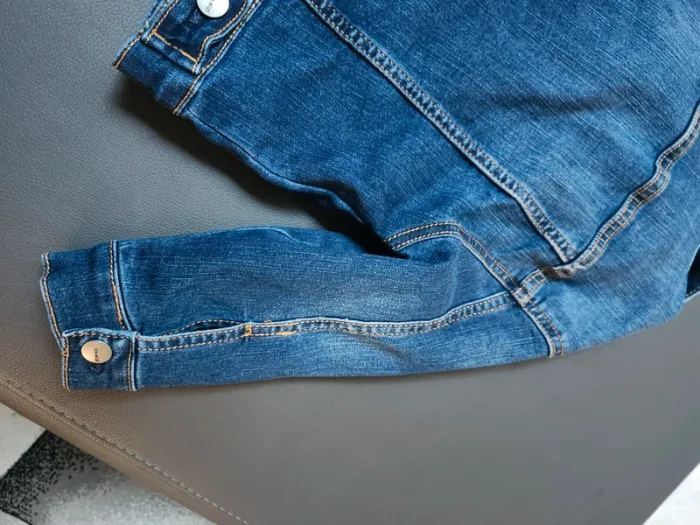 Veste en jean garçon boutons pressions okaidi garçon - photo numéro 12