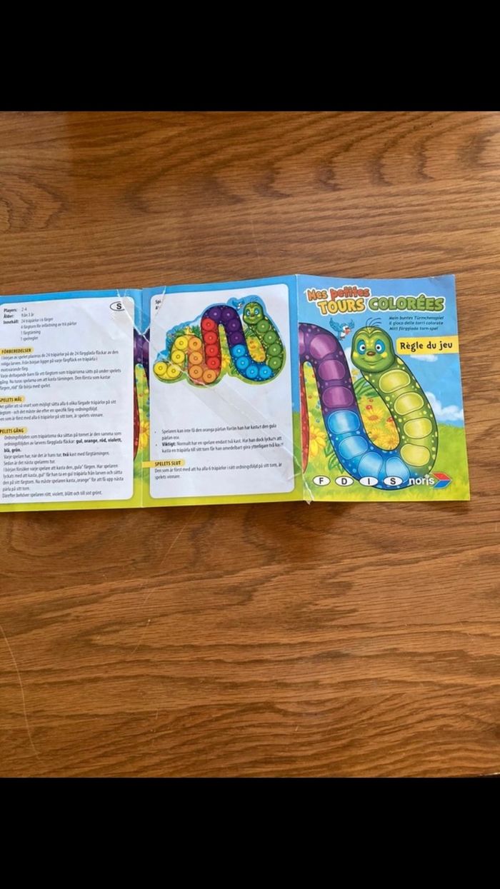 Mes petites tours colorés jeu en bois - photo numéro 4