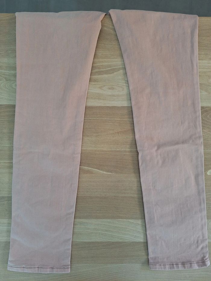 Jean vieux rose Love Denim femme 40 L - photo numéro 9