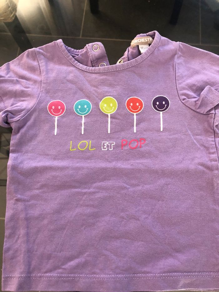 Lot t-shirt 1 an - photo numéro 3