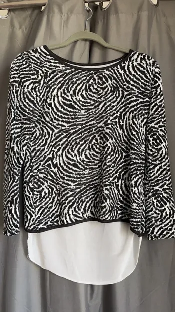 Pull avec voile