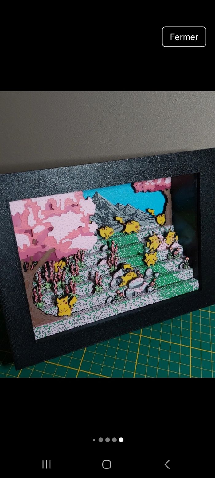 Tableau pixelart  3dprint - photo numéro 6