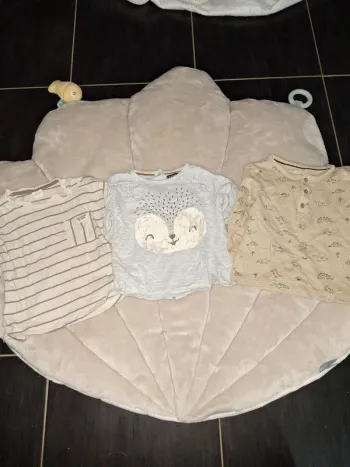 Lot de 3 t-shirts manche longue
