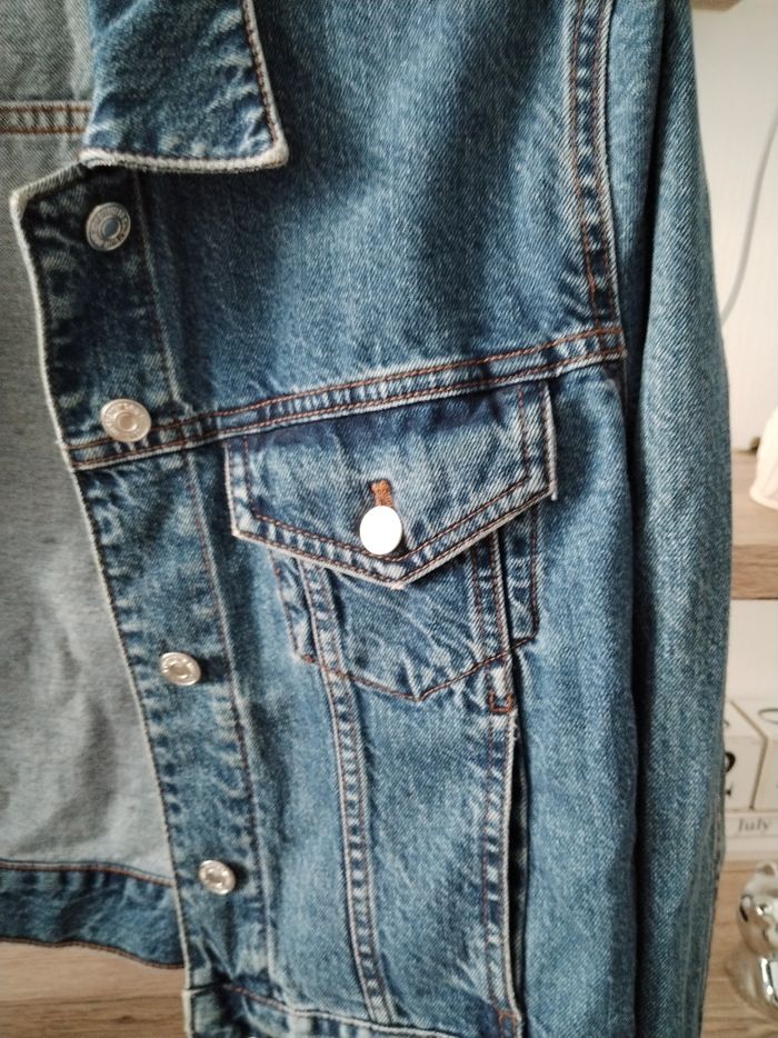 Veste en Jean MING bleu foncé - photo numéro 2