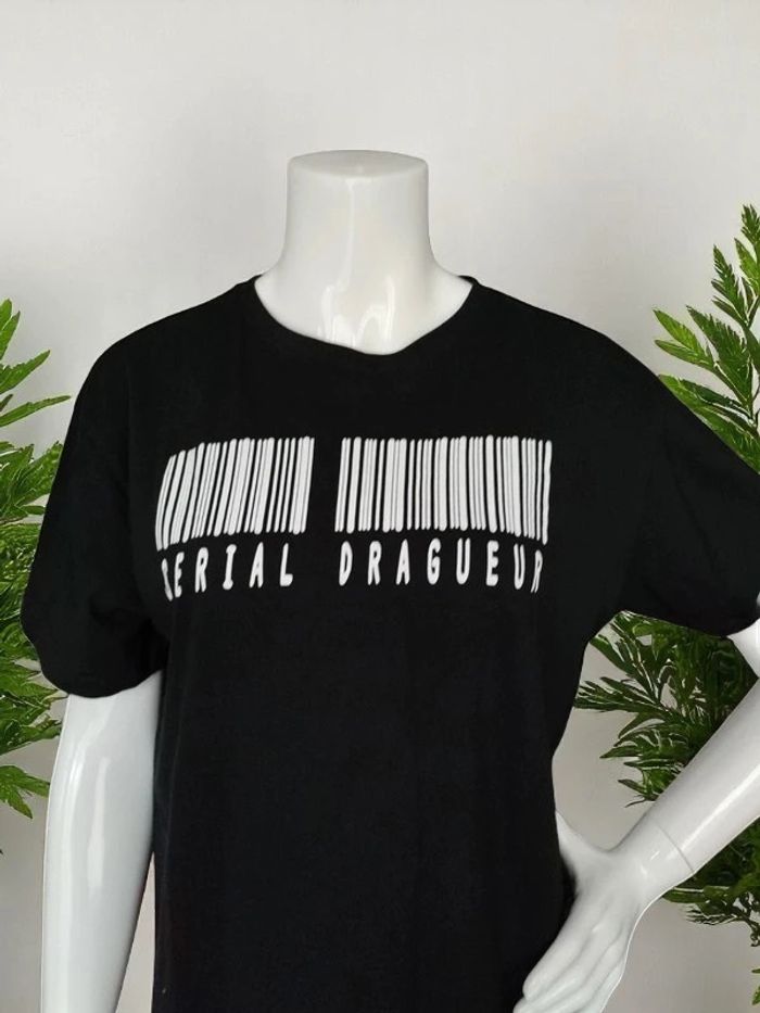 T shirt inscription Serial Dragueur - photo numéro 2