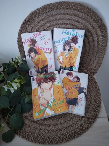 Pas de -50%🌸Mangas shojos Héroïne malgre moi intégrale 🌸