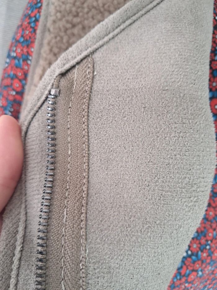 Adoré Paris gilet zip sans manches mouton synthétique 38/40 - photo numéro 11