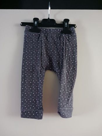 Legging gris et rose orchestra 12 mois