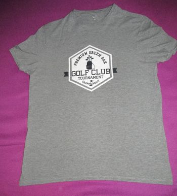 tshirt gris taille M KIABI
