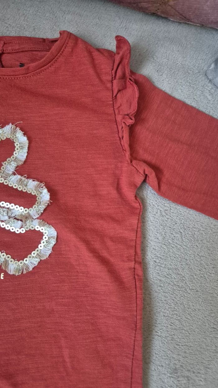 Tee-shirt lulu castagnettes 18 mois - photo numéro 5