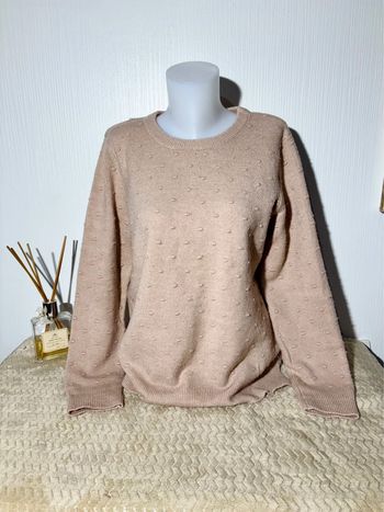 Pull rose poudré Le Temps des Cerises Taille M