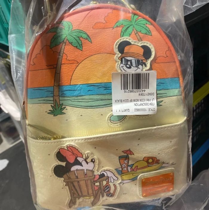 Sac a dos disney parks mickey