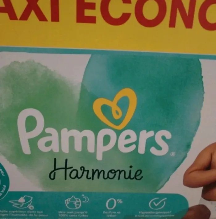Couche pampers harmonie - photo numéro 2