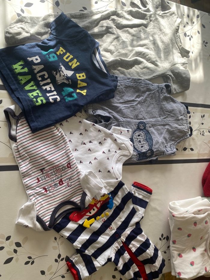 Lot été 3 mois et 6 mois garçon