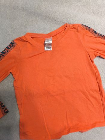 tee shirt mchs longs de Decathlon 3 ans réf 506 B4