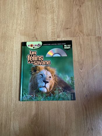 Bande dessinée les félin de la savane +DVD
