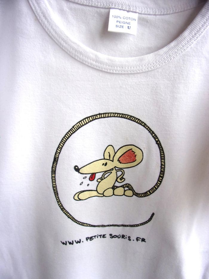 Tee shirt coton peigné - T. 36 - photo numéro 2