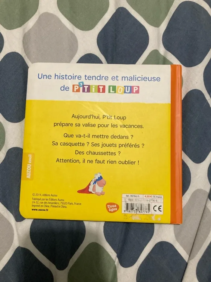 Livre p’tit loup part en vacances - photo numéro 2