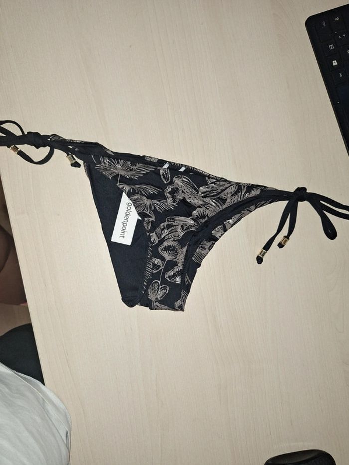 Bas de maillot de bain double face taille S