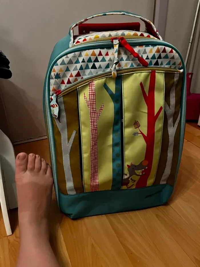 Jolie valise enfant lilliputiens - photo numéro 10
