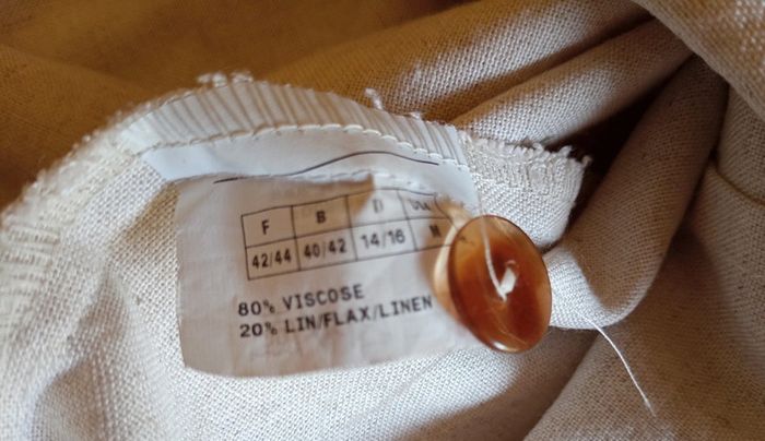 Tunique Femme  en 80% Viscose et 20%Lin 42/44 - photo numéro 6