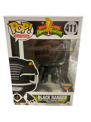 Figurine Funko Pop Mighty Morphin Power Rangers Black Ranger 411 neuf