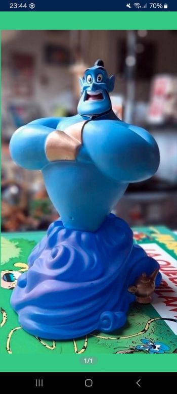 Figurine Disney lumineuse le genie