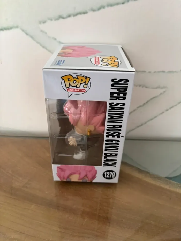Funko pop figurine DBZ Super Saiyan rosé goku black - photo numéro 4
