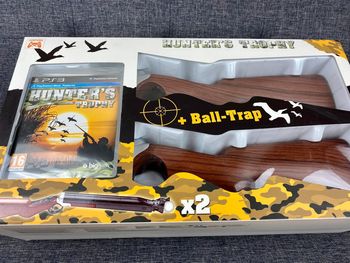 Pack PS3 - 2x fusils chasse + Jeu Hunter's Trophy Sealed Brand New PlayStation 3 NЕUF