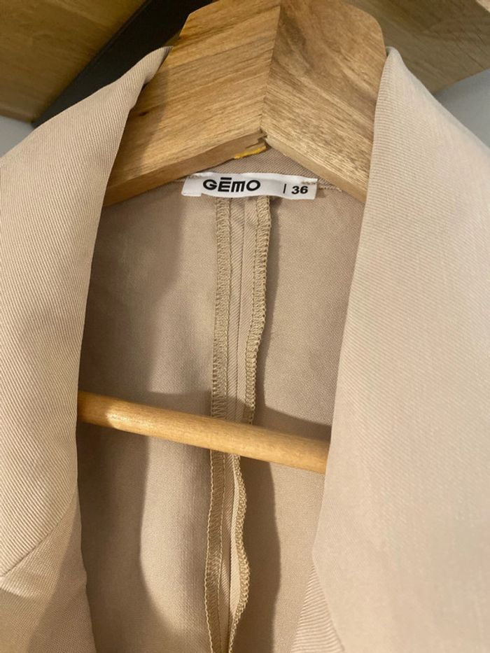 Veste /blazer fluide beige - photo numéro 2