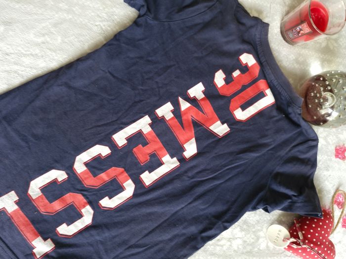 T-shirt bleu manches courtes Paris saint germain - photo numéro 3