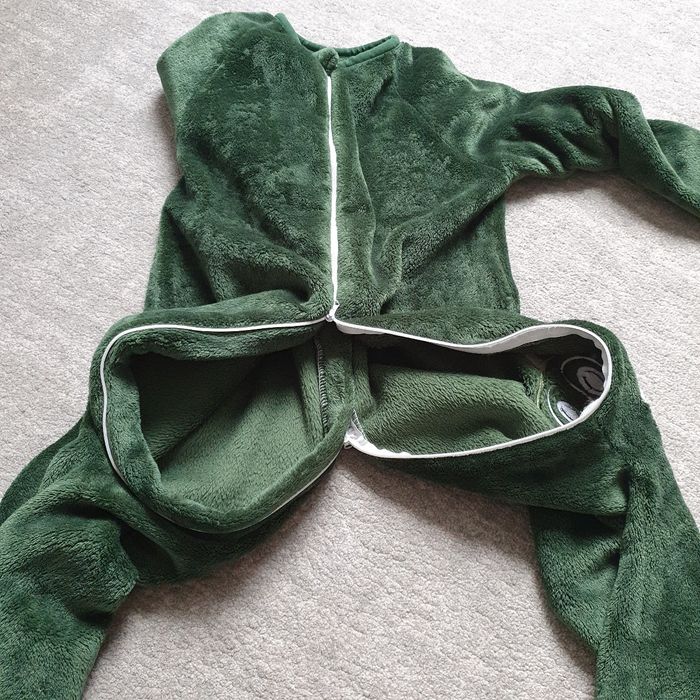 Surpyjama polaire vert 130cm - photo numéro 5