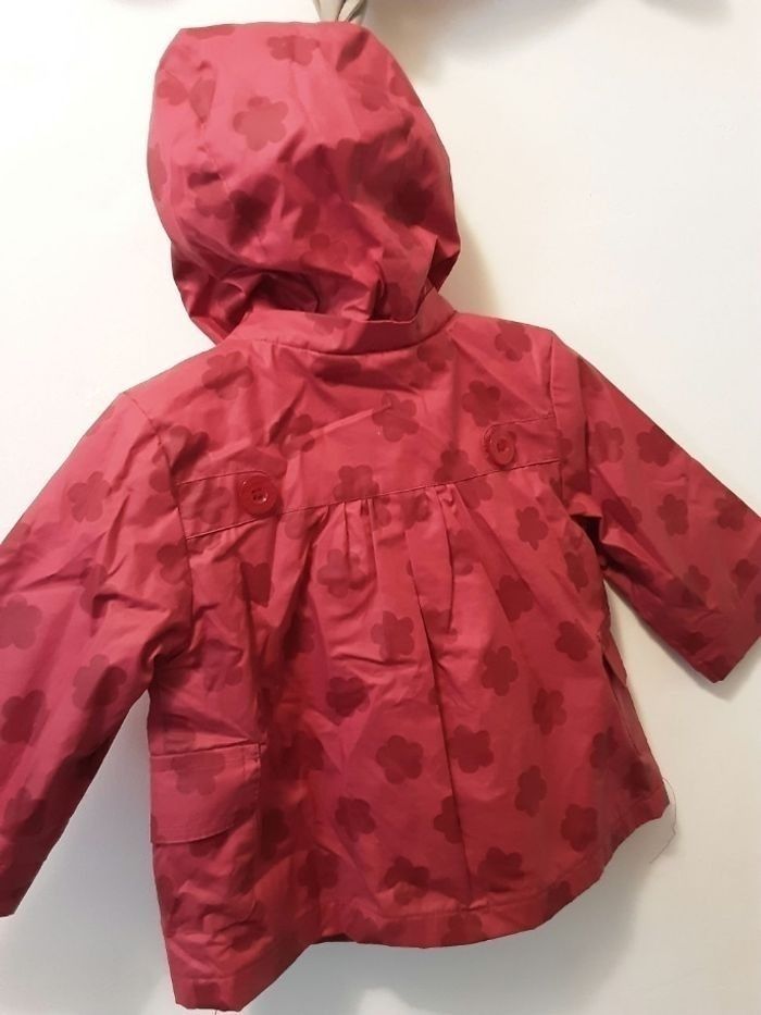Manteau printemps 12 mois capuche amovible