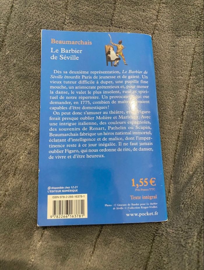 Livre le barbier de Séville - photo numéro 2