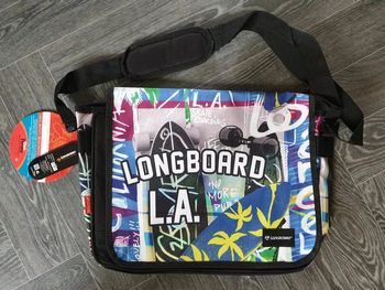 Sac bandoulière Longboard L.A 39 x 30 cm