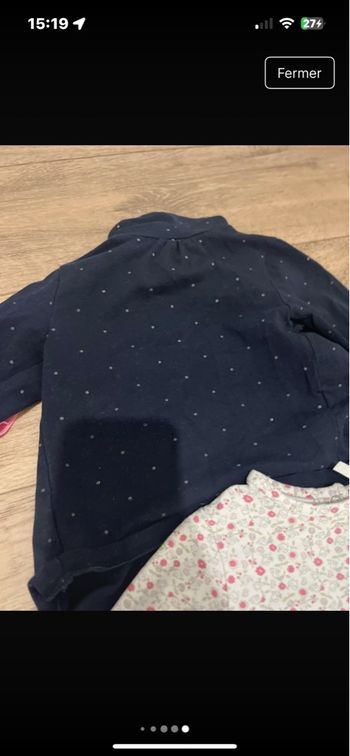 Lots de t-shirt manches longues plus pull