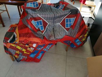 Toile de tente Pompier