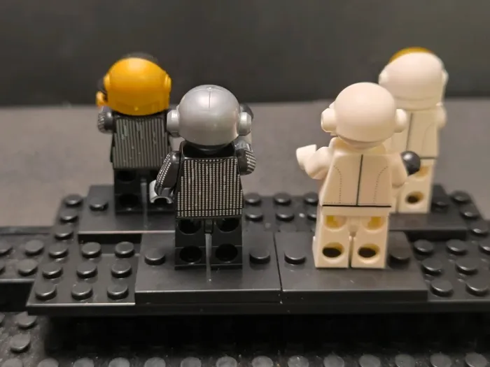 Mini figurine Daft Punk type lego - photo numéro 4