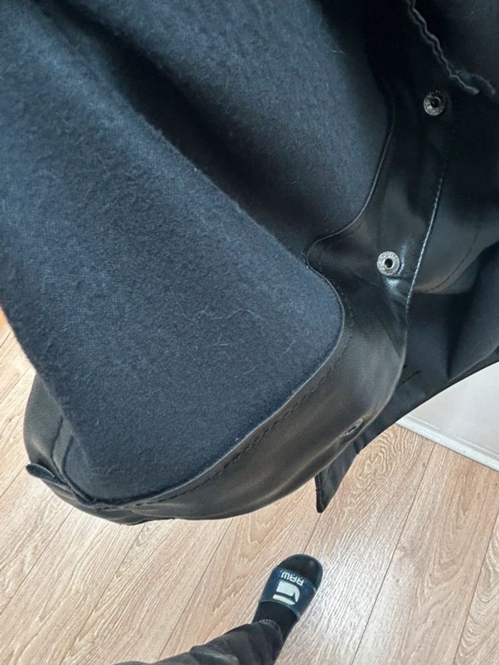 Robe simili cuir noir chic et jeune taille M - photo numéro 8
