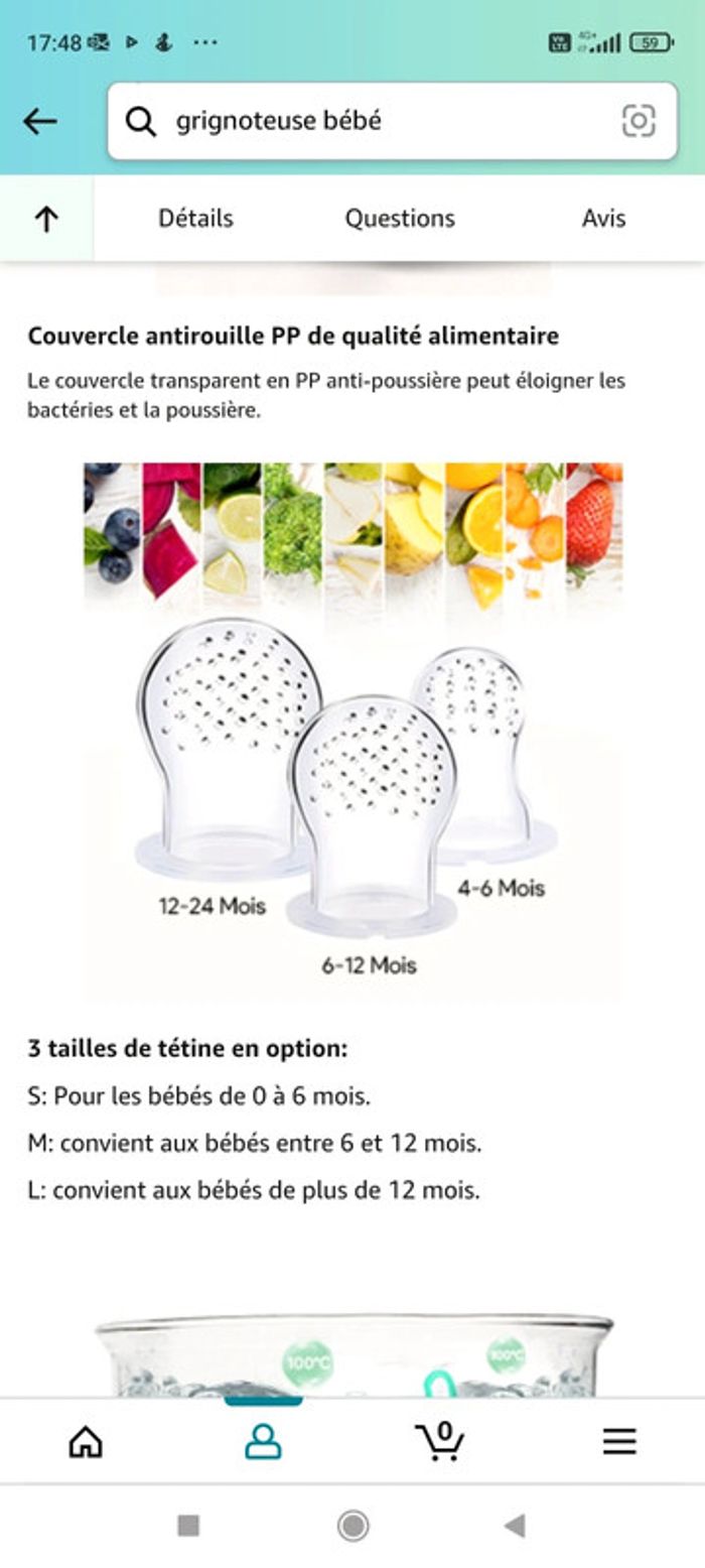 Grignoteuse bébé - photo numéro 3