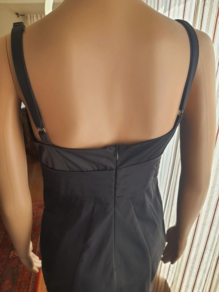 Jolie Robe grise à bretelles Tenax taille 44 - photo numéro 9