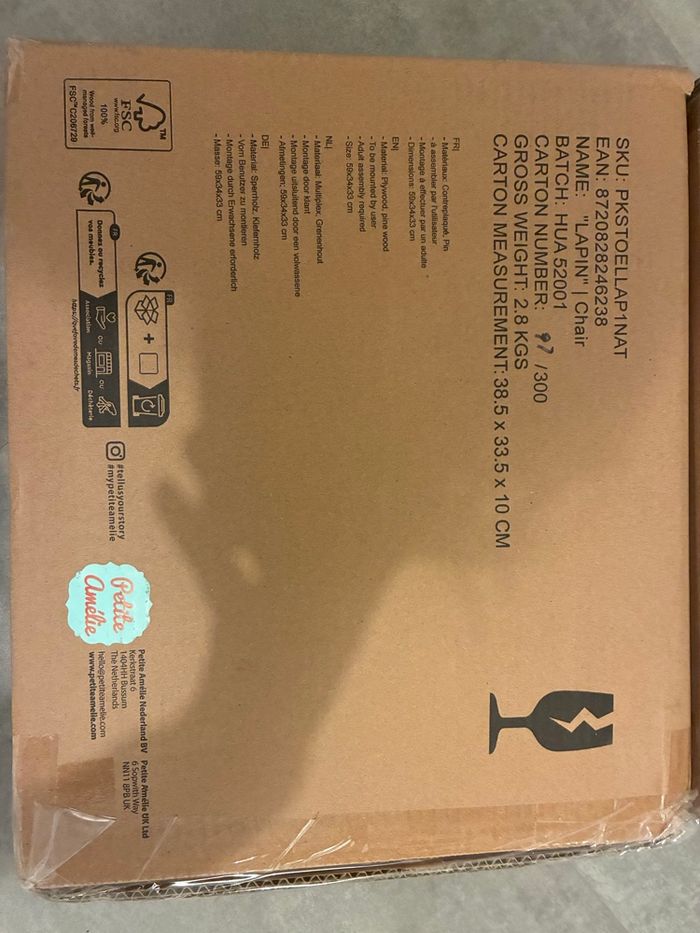 Chaise en bois neuve - photo numéro 4