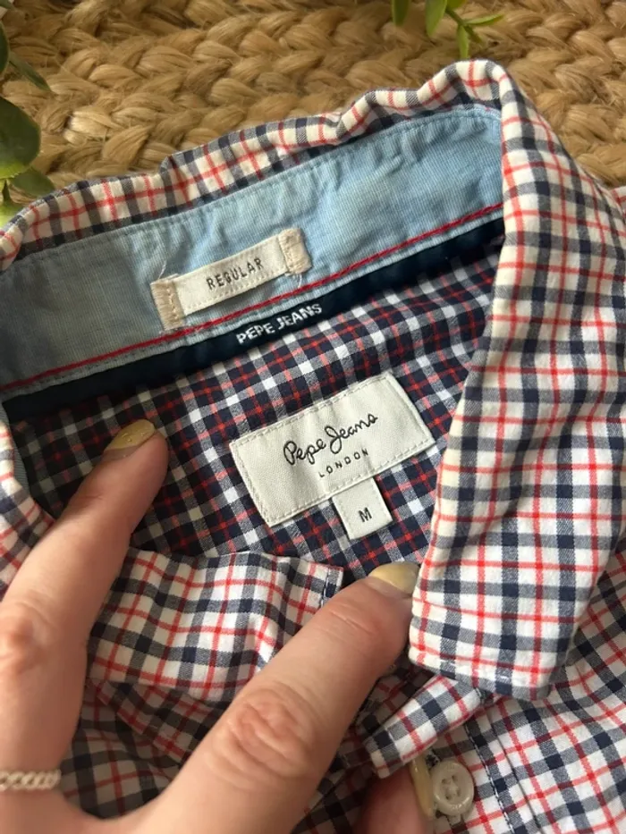 Chemise à carreaux taille M - photo numéro 3